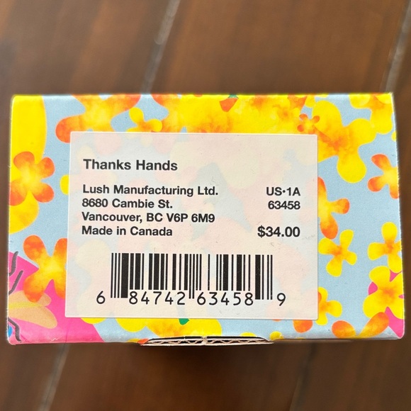 LUSH | Thanks Hands Hand Care Gift (Cuticle Butter, Soap, Hand Balm) - Picture 3 of 5